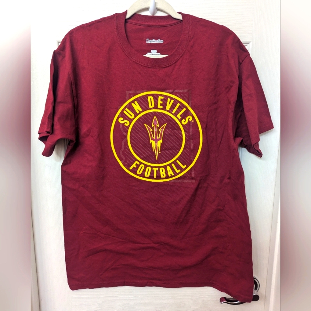 Maroon Sun Devils Football Tee